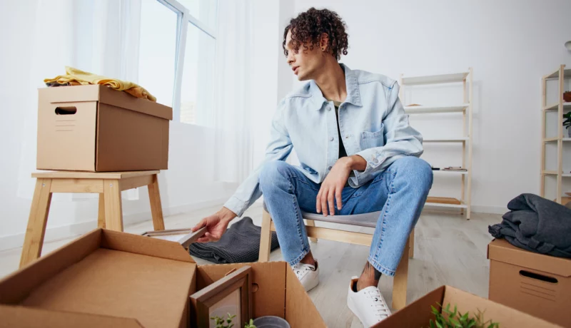 Guy Moving Out Last Minute