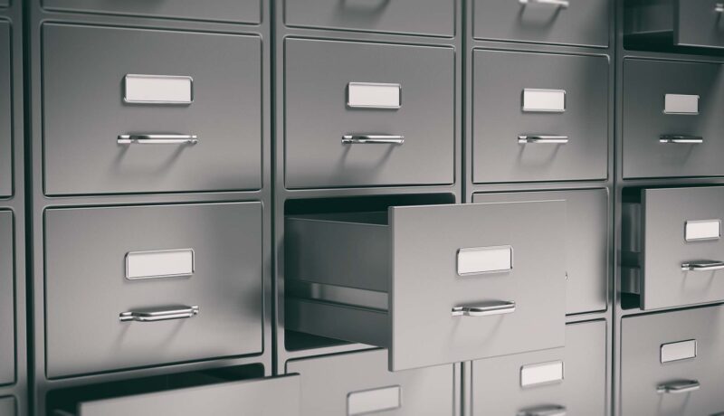 Filing cabinets